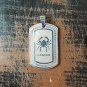 QP34 Cancer Zodiac Quantum Pendant Dog Tag Stainless Steel