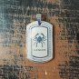QP34 Cancer Zodiac Quantum Pendant Dog Tag Stainless Steel