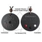 QP1 Dalimara Quantum Pendant 6000 Neg Ions Icelandic Lava Rock Scalar Energy
