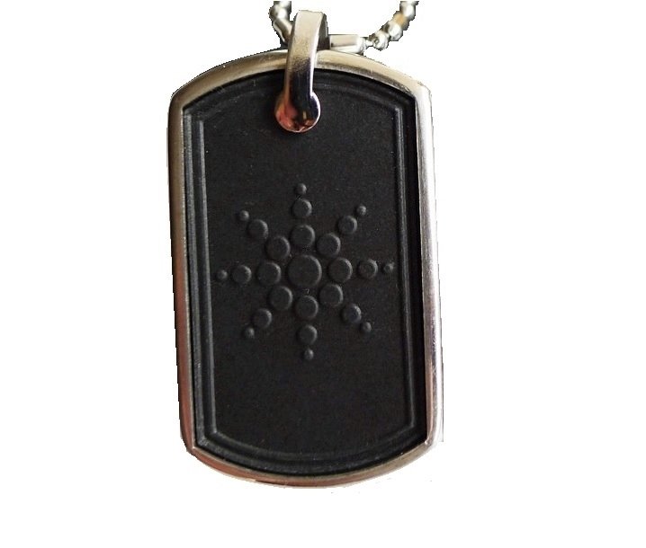 QP8 Dalimara Quantum Pendant Military DogTag 4000 Scalar Energy & Germanium