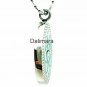 QP18 Dalimara Pendant Green w/ Swarovski Crystal