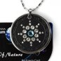 QP7 Quantum Necklace Energy 5K Negative Ion Swarovski Stone Aquamarine March New