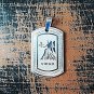 QP34 Virgo Zodiac Sign Quantum Pendant Dog Tag Stainless Steel