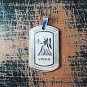 QP34 Virgo Zodiac Sign Quantum Pendant Dog Tag Stainless Steel