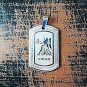 QP34 Virgo Zodiac Sign Quantum Pendant Dog Tag Stainless Steel