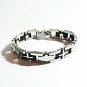 QB39 Dalimara Quantum Energy Power Bracelet with 4 Energies 2-Tone