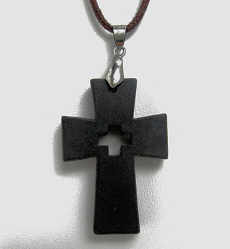 QP6 Quantum Pendant Scalar Energy Roman Cross Design