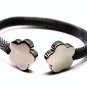 WQB5 Dalimara Women's Wire Mesh Stainless Steel Bangle Magnetic Bracelet