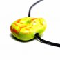QP27 Quantum Pendant Koi Porcelain w/ 4 Energy Chips Germanium Tourmaline Magnet