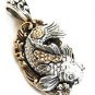 QP27 Quantum Pendant Koi Porcelain w/ 4 Energy Chips Germanium Tourmaline Magnet