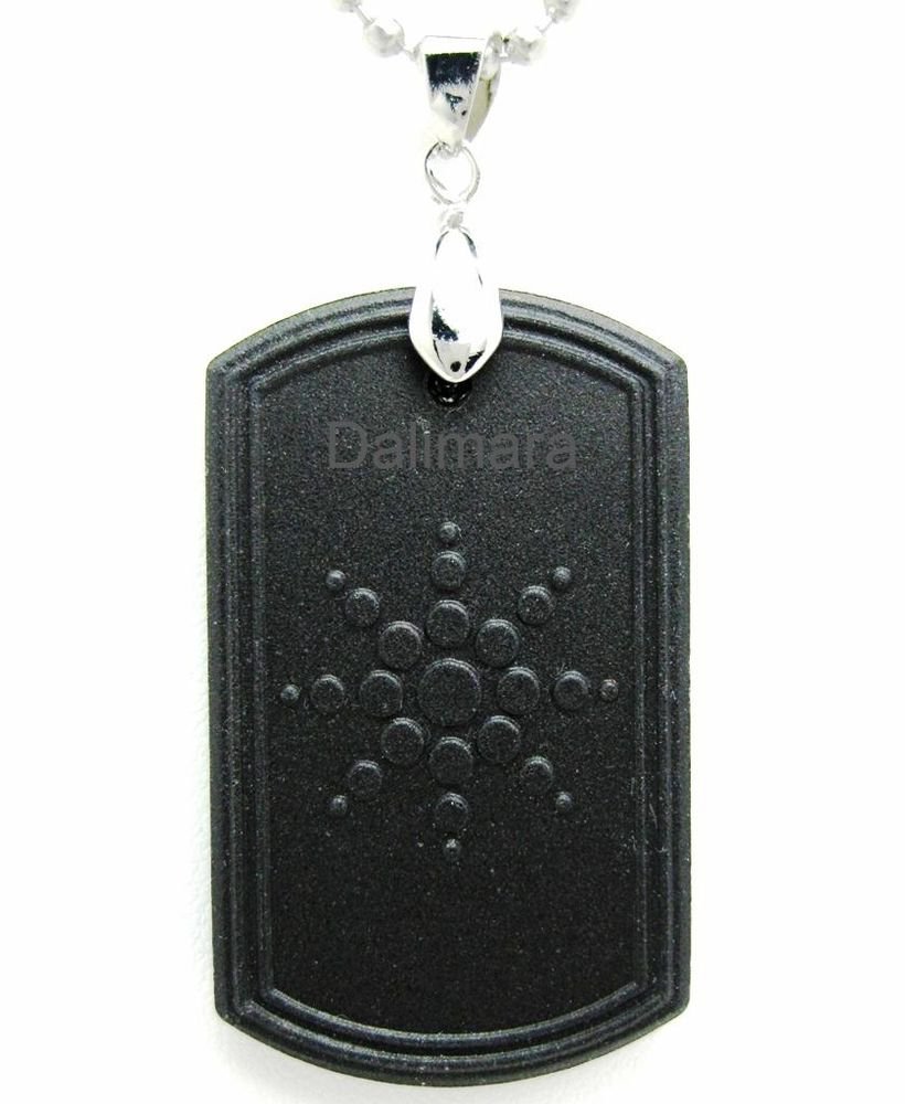 QP8 Dalimara Pendant Dog Tag w/ FIR & Germanium - New