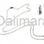 Nickel Plated Chain 25" Dog Tag Beading Link