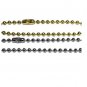 Nickel Plated Chain 25" Dog Tag Beading Link