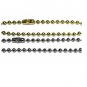 Nickel Plated Chain 25" Dog Tag Beading Link