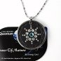 QP7 Dalimara Quantum Pendant Energy 5000 Neg Ions Swarovski Aquamarine