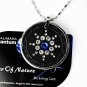 QP7 Dalimara Quantum Pendant Energy 5K Swarovski Sapphire September