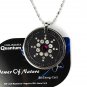 QP7 Dalimara Quantum Pendant Energy 5K Ions Swarovski Ruby July