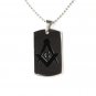 QP56 Freemason Masonic Symbol Stainless Steel Energy Pendant