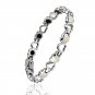 WB13 Hato Classic Quantum Energy Power Heart Bracelet with 4 Energies