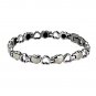 WB13 Hato Classic Quantum Energy Power Heart Bracelet with 4 Energies
