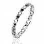 WB13 Hato Classic Quantum Energy Power Heart Bracelet with 4 Energies