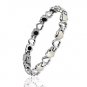 WB13 Hato Classic Quantum Energy Power Heart Bracelet with 4 Energies