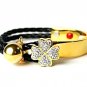 WB14G Hana Crystals Quantum Energy Power Bracelet with 4 Energies