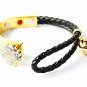 WB14G Hana Crystals Quantum Energy Power Bracelet with 4 Energies
