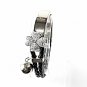 WB14S Hana Crystals Quantum Energy Power Bracelet with 4 Energies