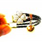 WB14R Hana Crystals Quantum Energy Power Bracelet with 4 Energies