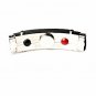 QB6 Itoman Black Silicone & Black SS Magnetic Quantum Energy Bracelet