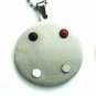 QP36 Yin Yang Chinese Taoism Symbol Necklace Energy Pendant