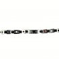QB41 Dalimara Komaki Quantum Energy Power Bracelet with 4 Energies 2-Tone