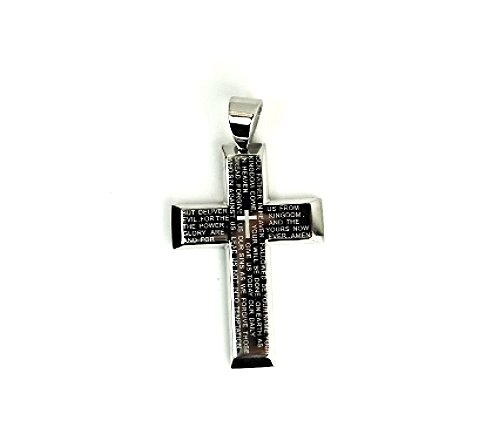 QC45 Fontana Dalimara Quantum "Our Father" Prayer with Energy Cross Pendant