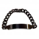 QB51 Seto Dalimara Solid Stainless Steel Quantum Energy Bracelet Black