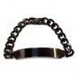 QB51 Seto Dalimara Solid Stainless Steel Quantum Energy Bracelet Black
