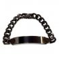 QB51 Seto Dalimara Solid Stainless Steel Quantum Energy Bracelet Black