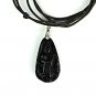 QP40 Jade Black NaturalBodhisattva Bodhisat Quantum Pendant