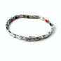 WQB8 Dalimara Minami Women's Quantum Stainless Steel Bracelet with Crystals