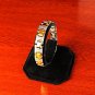 QB66 Kanzaki Quantum Energy 2-Tone Stainless Steel Bracelet