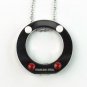 QP45 Circle of Life Orange Energy Quantum Pendant 5.5ct Crystal