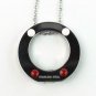 QP45 Circle of Life Black-Gold Energy Quantum Pendant Crystal
