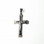 QC54 3-Layered Cross Energy Pendant Necklace