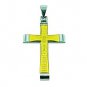 QC51 Cross Energy Power Pendant with Scripture