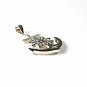 QP58 Anchor Classic Quantum Energy Nautical Symbol Pendant with Crystals