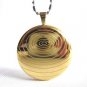 QP-17 Quantum Pendant Round Negative ions, Tourmaline, Far Infrared, Germanium