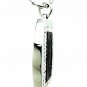 QP-10 Quantum Pendant Rectangular Cz Crystals in Round 316L Stainless Steel