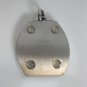 QP-10 Quantum Pendant Rectangular Cz Crystals in Round 316L Stainless Steel