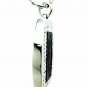 QP-10 Quantum Pendant Rectangular Cz Crystals in Round 316L Stainless Steel