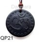 QP21 Quantum Pendant Elephant Hinduism OM AUM Scalar Energy